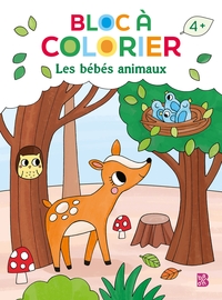 Picture of Bloc à colorier nouveau style: Les bébés animaux
