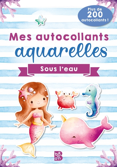 Picture of Mes autocollants aquarelles : Sous l'eau