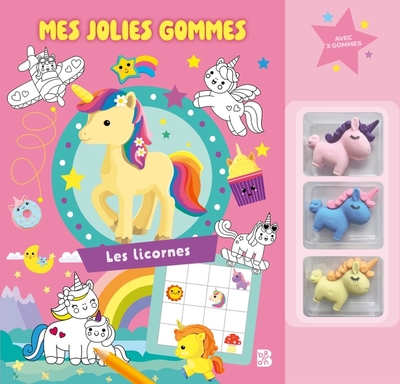Image de Mes jolies gommes - Les licornes