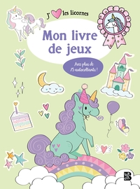 Image de livre de jeux avec autocollants
