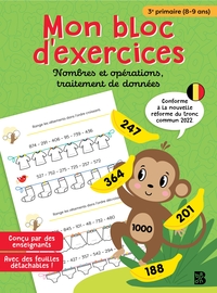 Picture of 3ème primaire maths : nombres et opérations + traitement de données