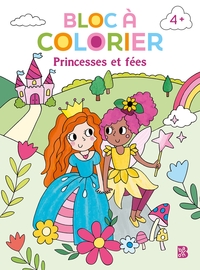 Picture of Bloc à colorier nouveau style: Les princesses et les fées