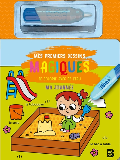 Picture of Mon premier je colorie avec de l'eau: Ma journée