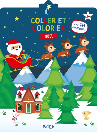 Image de Coller et colorier : Noël