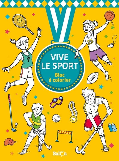 Picture of Sport : bloc à colorier