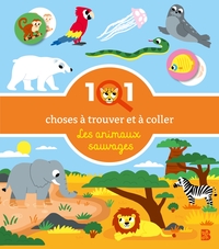 Picture of 101 choses à trouver et à coller : Les animaux du monde