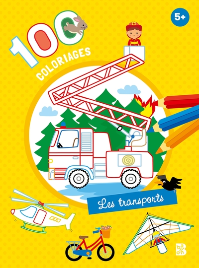 Picture of 100 coloriages - Les transports