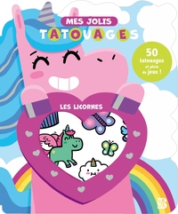 Image de Tatouages avec découpe:  Les licornes