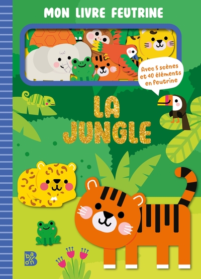 Picture of Mon livre feutrine - La jungle