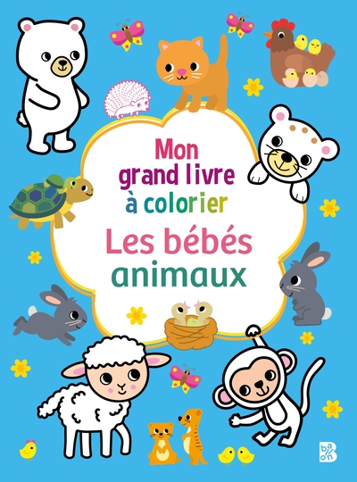 Picture of Mon grand livre à colorier : Les bébés animaux