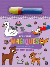 Picture of Je colorie avec de l'eau - Les bébés animaux