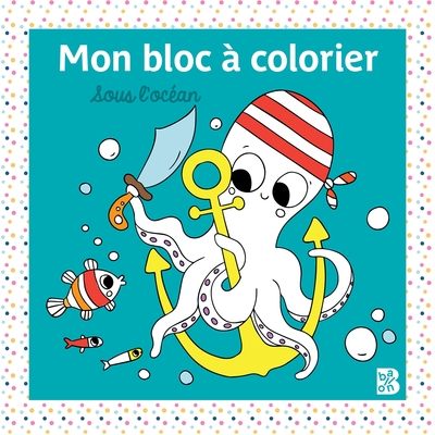 Image de Mini bloc à colorier Au pays du calme: Sous l'océan