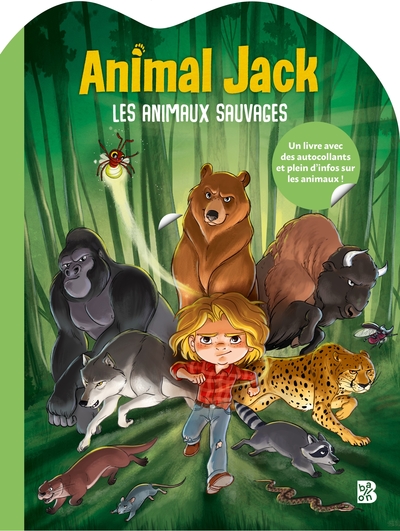 Picture of Mes premières gommettes Animal Jack - Les animaux sauvages