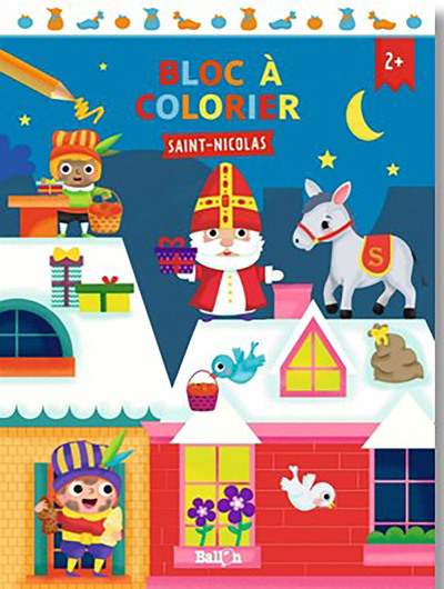 Image de Bloc à colorier - Saint-Nicolas