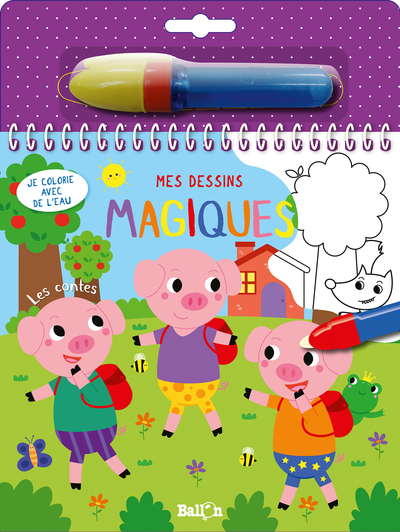 Picture of Je colorie avec de l'eau - Les contes