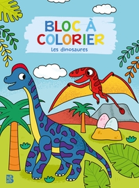 Image de Bloc à colorier : Les dinosaures