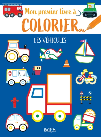 Picture of Les p'tits canards coloriages - Les véhicules