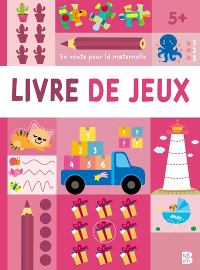 Picture of En route pour la maternelle - Livre de jeux 5+