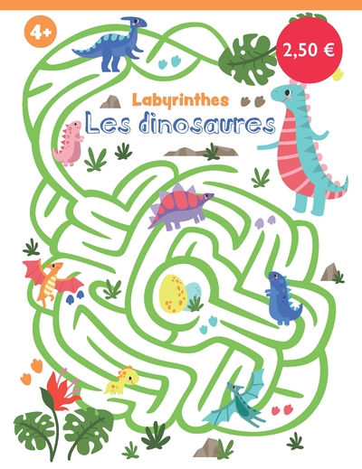 Image de Blocs labyrinthes - Les dinosaures