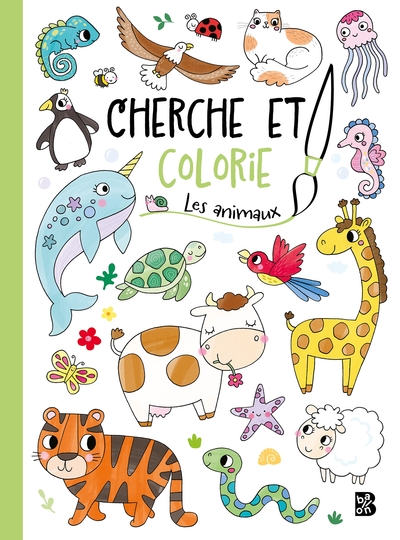 Image de Cherche et colorie - Les animaux