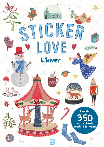 Picture of Sticker love - L'hiver