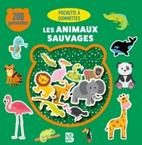 Image de Les animaux sauvages 200 gommettes 3-4 ans