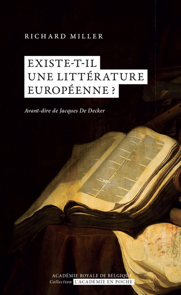 Image de Existe-t-il une littérature européenne ?