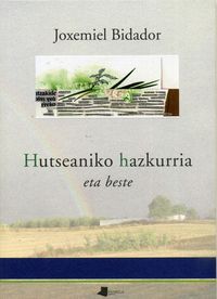Picture of HUTSEANIKO HAZKURRIA ETA BESTE