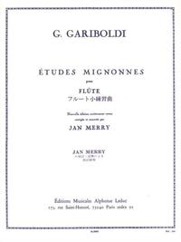 Picture of GIUSEPPE GARIBOLDI : ETUDES MIGNONNES OP.131 - FLUTE TRAVERSIERE