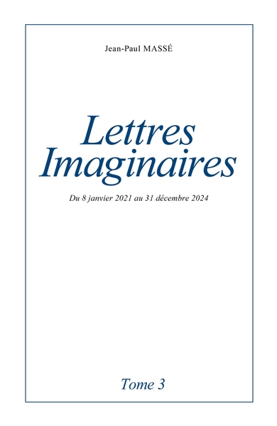 Picture of Lettres imaginaires - Tome 3