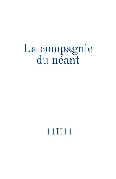 Picture of La Compagnie du néant