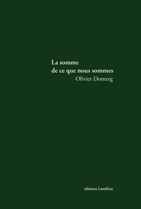 Picture of la somme de ce que nous sommes