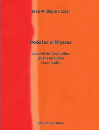 Picture of Poésies critiques