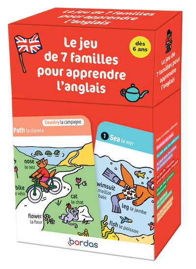 Image de Récré en boîte - Le jeu des 7 familles pour apprendre l'anglais