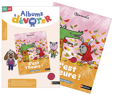 Picture of Albums à dévorer - MS GS - C'est l'heure - Album + Fichier - PCF