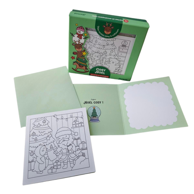 Picture of Mes cartes cosy à colorier - Cosy Noël