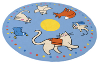 Image de Grand tapis-La ronde des amis