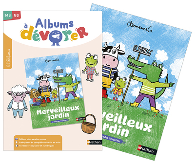Picture of Albums à dévorer - MS GS - Merveilleux jardin - Album + Fichier - PCF