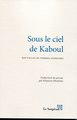 Image de SOUS LE CIEL DE KABOUL