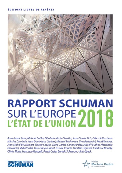 Picture of ETAT DE L'UNION 2018 RAPPORT SCHUMAN SUR L'EUROPE