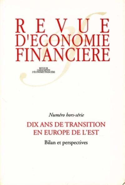 Image de Dix ans de transition en Europe de l'est
