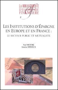 Image de Les institutions d'épargne en Europe et en France