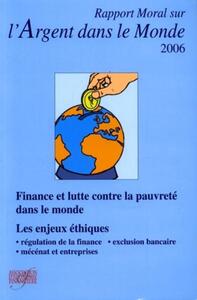 Image de Rapport moral sur l'argent dans le monde - 2006