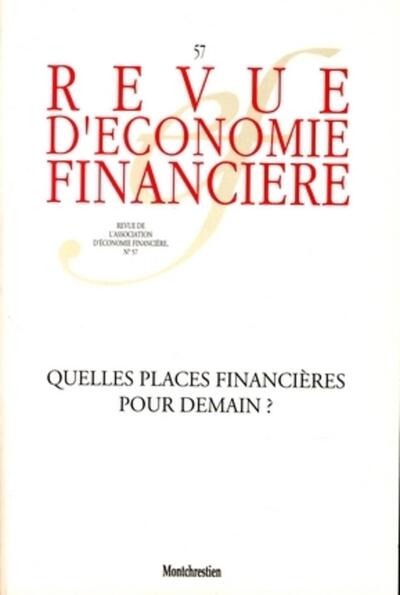 Image de Quelles places financières pour demain ?