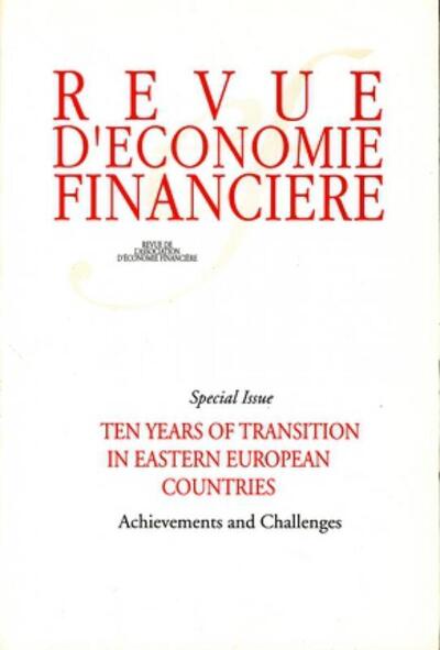 Image de Ten years of transition in eastern european countries
