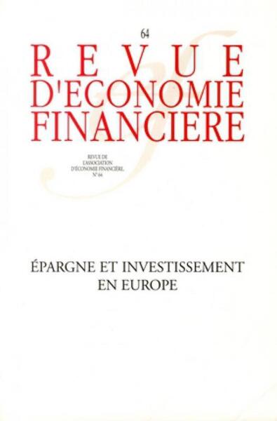 Image de Epargne et investissement en Europe
