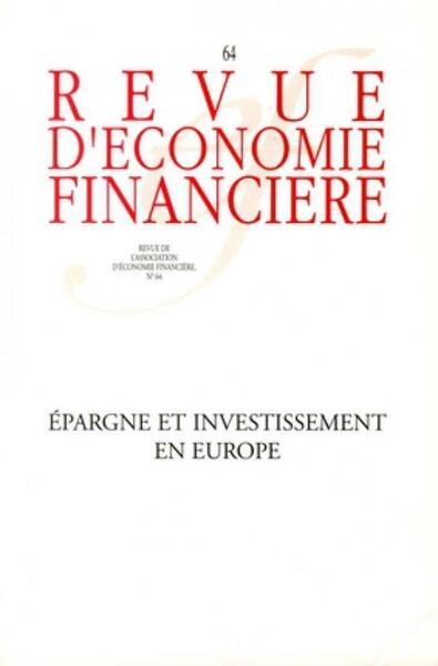 Picture of Epargne et investissement en Europe