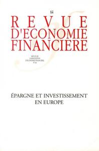 Picture of Epargne et investissement en Europe