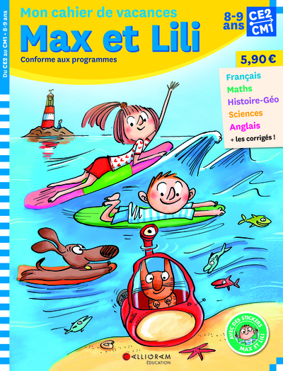 Picture of Cahier de vacances Max et Lili - CE2/CM1