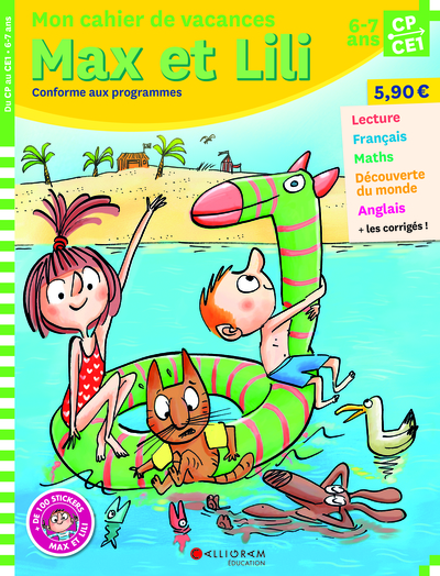 Picture of Cahier de vacances Max et Lilli - CP/CE1